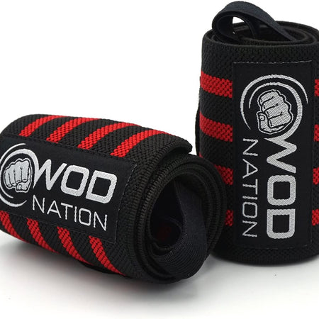 Wrist Wraps Weightlifting for Men & Women - Weight Lifting Wrist Wrap Set of 2 Forcrossfit and Cross Training (12" or 18") + Includes Carrying Bag