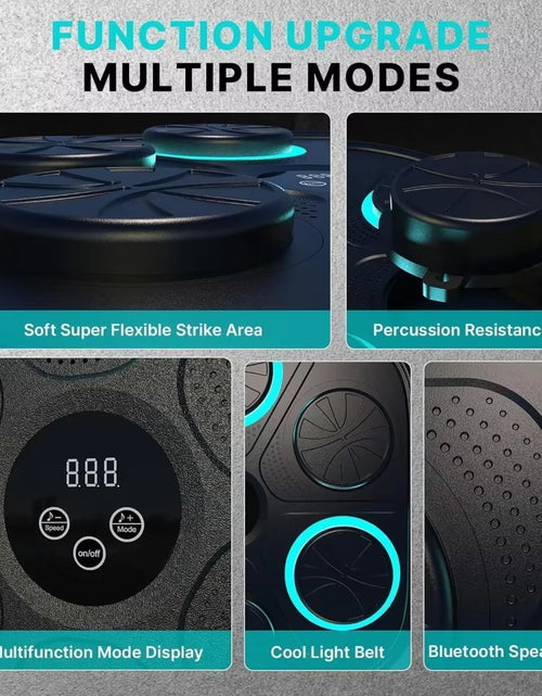 Load image into Gallery viewer, Smart Music Boxing Machine: Home Wall-Mounted Training Gear - Bluetooth Interactive Fun - Fitness and Reflex Improvement Boxing