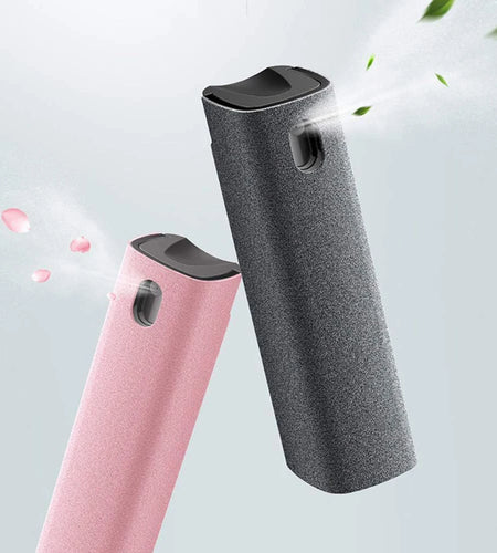Touchscreen Mist Cleaner, Screen Cleaner, for All Phones, Laptop and Tablet Screens,Two in One Spray and Microfiber Cloth