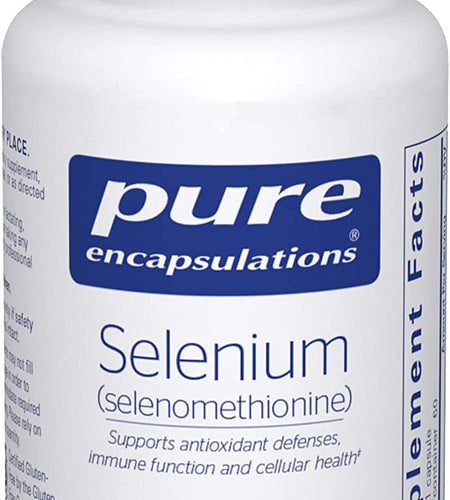 Selenium (Selenomethionine) | Antioxidant Supplement for Immune System, Collagen and Thyroid Support* | 60 Capsules