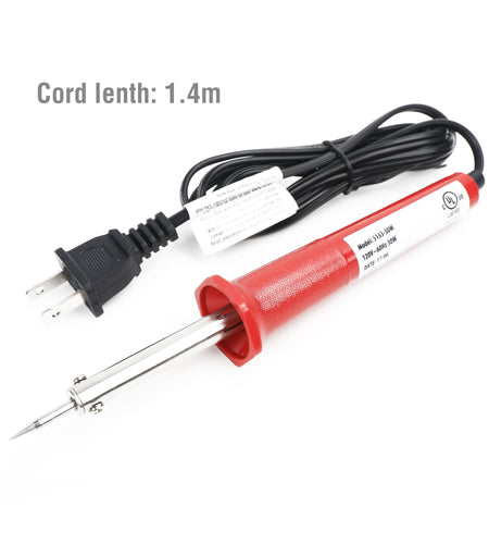 Soldering Iron, Model 5133, Red, 120V/30W, Automotive Electrical Tool, New