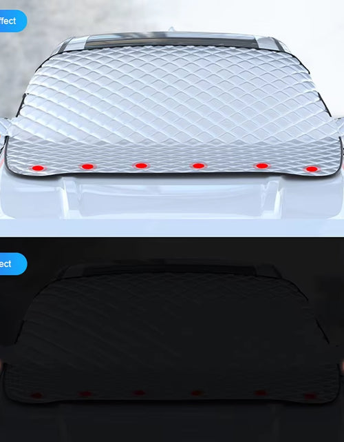 Load image into Gallery viewer, Magnetic Car Windshield Snow Shield Four Seasons Car Cover Front Window anti UV Frost Protection Snow Cover Sunshade
