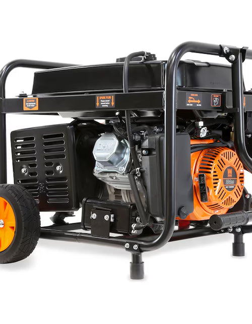 Load image into Gallery viewer, Switchable Fuel Electric Start 3800-Watt Portable Generator with CO Shutdown Sensor
