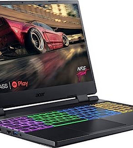 Nitro 5 15 Gaming Laptop 15.6" QHD IPS 165Hz Display AMD Octa-Core Ryzen 7 6800H (Beat I7-11370H) 16GB RAM 1TB SSD Geforce Rtx3070Ti 8GB Graphic RGB Backlit HDMI USB-C Win11Pro Black + HDMI Cable