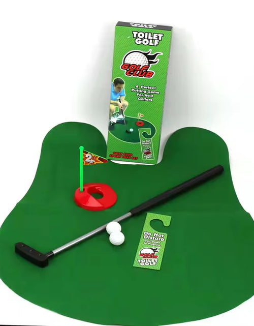 Load image into Gallery viewer, Mini Toilet Golf Toy Set Toilet Time Golf Game Set Golf Training Accessory Gift for Birthday Party
