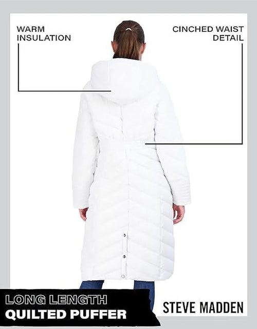 Load image into Gallery viewer, Women’S Winter Jacket – Long Length Quilted Maxi Puffer Parka Coat (S-3X)
