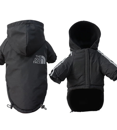 Waterproof Dogs Clothes Reflective Pet Coat for Small Medium Dogs Winter Warm Fleece Dog Jackets Puppy Raincoat Chihuahua Outfit