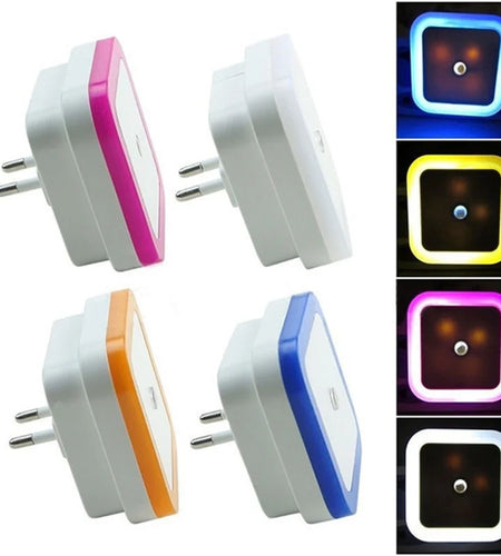 Wireless LED Night Light Sensor Lighting Mini EU US Plug Night Light Lamp for Children Room Bedroom Decoration Lights Lighting