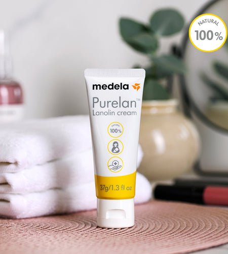 Purelan Lanolin Cream for Breastfeeding 100% All Natural Safe for Mom and Baby, 101041777, 1.3 Ounce