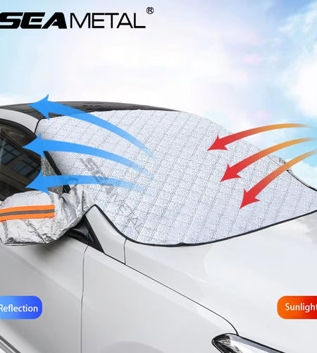 Magnetic Car Windshield Snow Shield Four Seasons Car Cover Front Window anti UV Frost Protection Snow Cover Sunshade