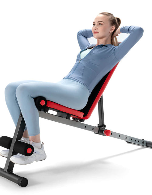 Load image into Gallery viewer, Multi-Function Weight Bench with Adjustable Backrest
